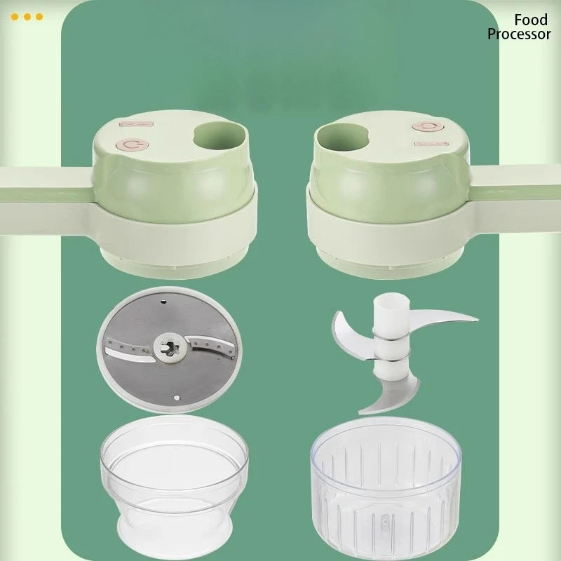 Electric Multifunction Vegetable & Garlic Chopper