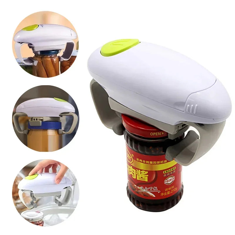 Electric One-Touch Can & Bottle Opener