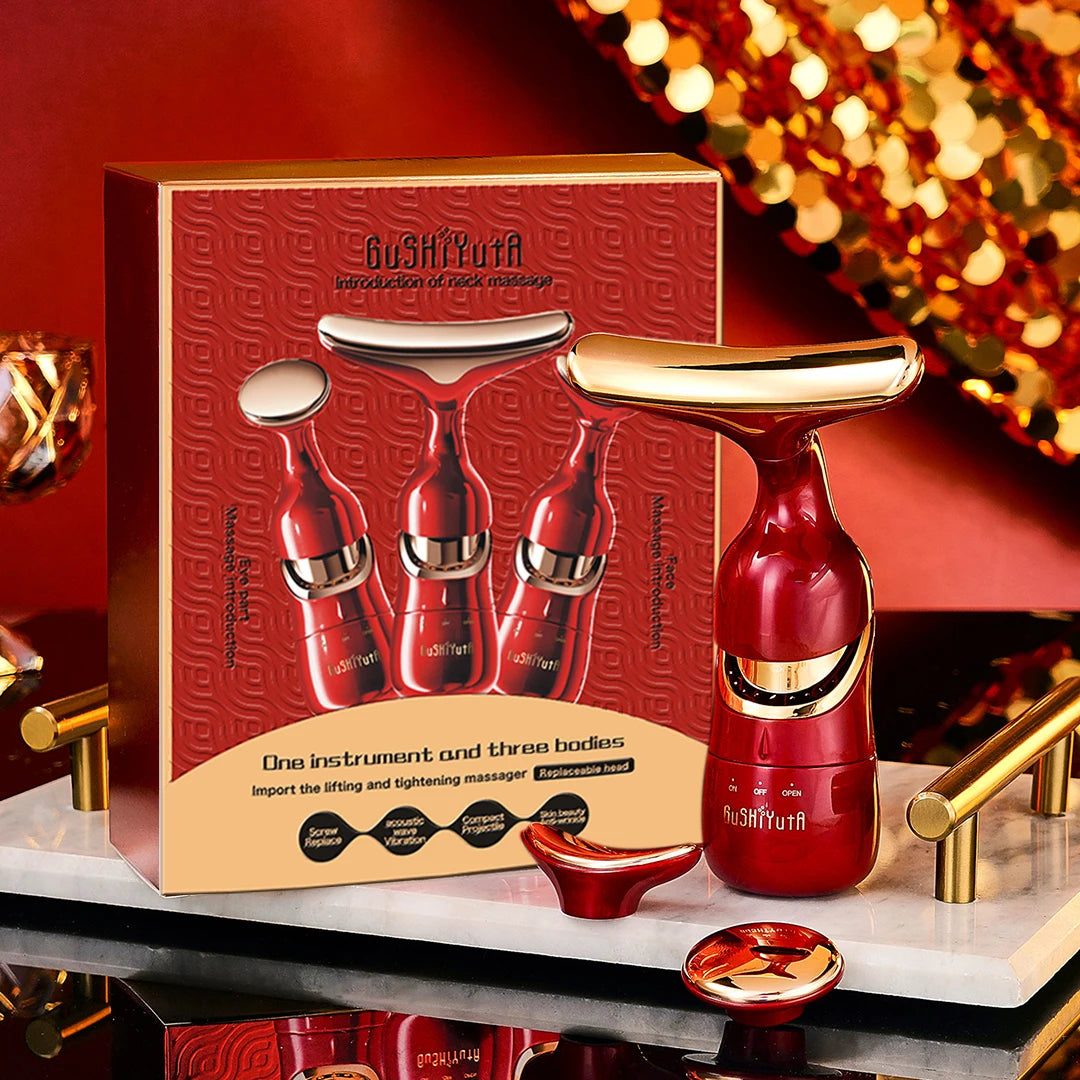 Microcurrent Face & Neck Lifting Massager Device