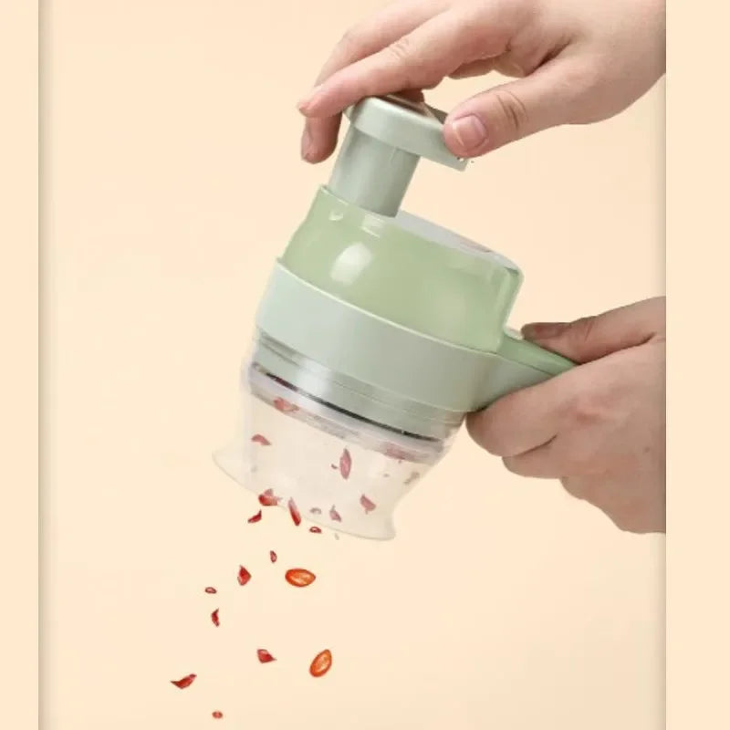 Electric Multifunction Vegetable & Garlic Chopper