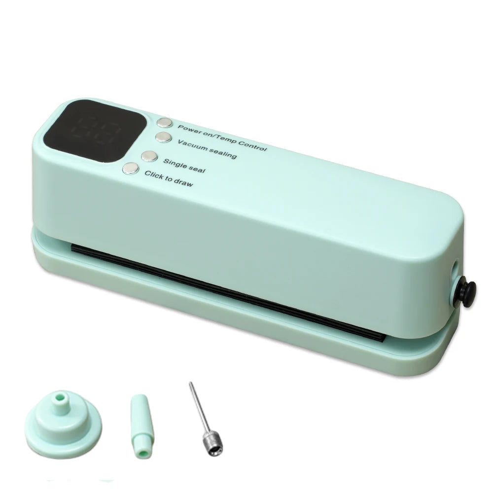 Portable USB Rechargeable Vacuum Sealer for Food Bags