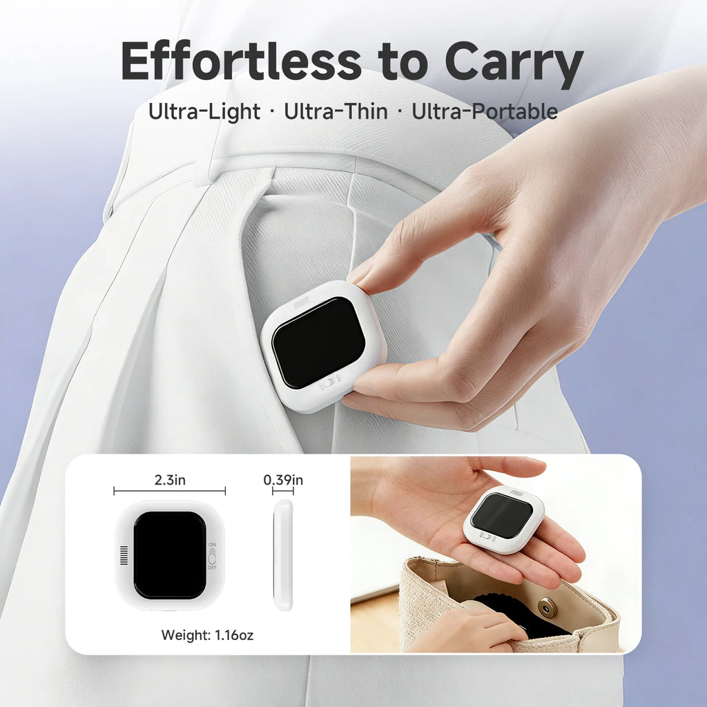 Mini Phone Selfie Display Screen for Rear Camera Vlogging