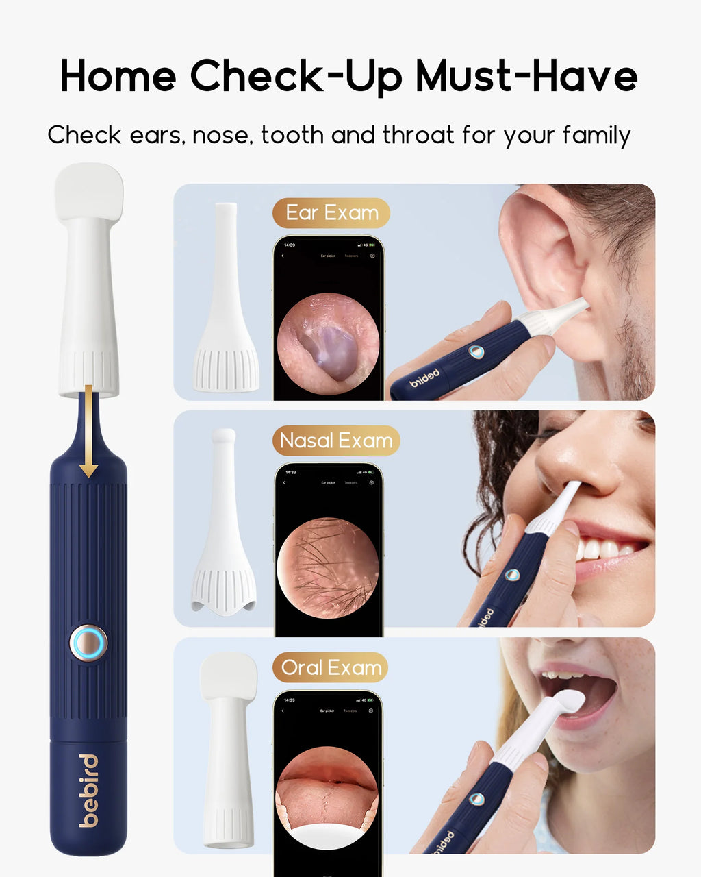 Bebird I35R Smart Visual Ear Cleaner with HD Camera