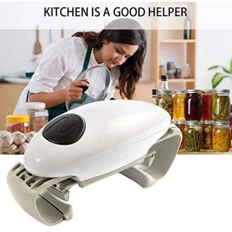 Electric One-Touch Can & Bottle Opener