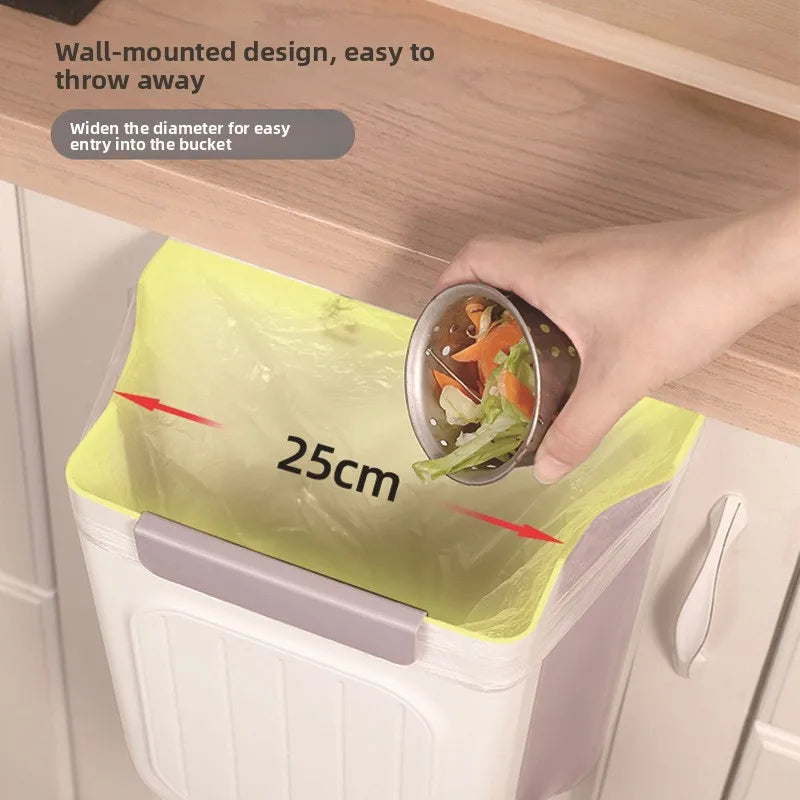 Foldable Hanging Kitchen Trash Bin