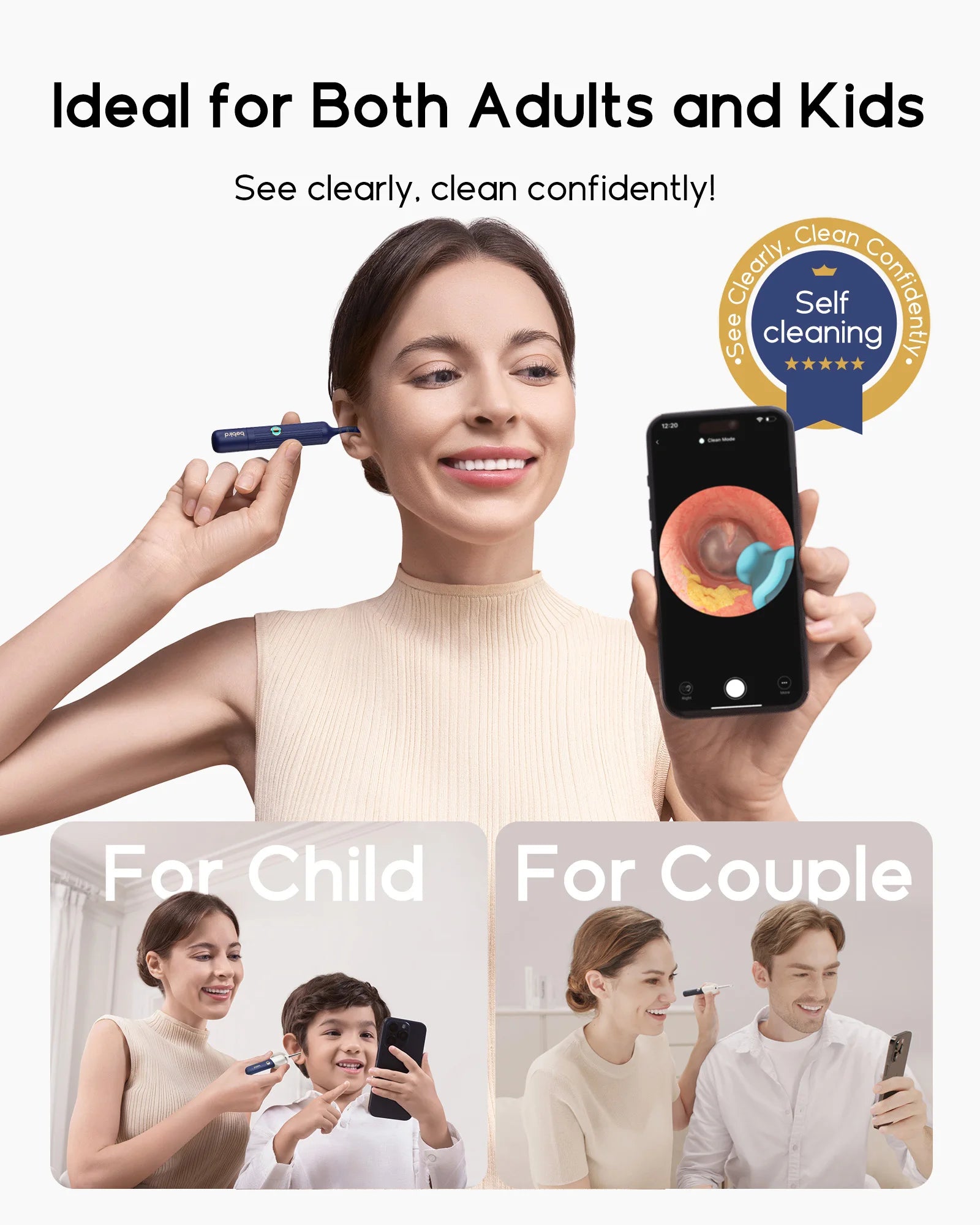 Bebird I35R Smart Visual Ear Cleaner with HD Camera