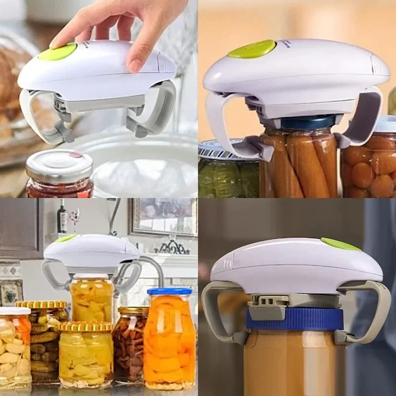 Electric One-Touch Can & Bottle Opener