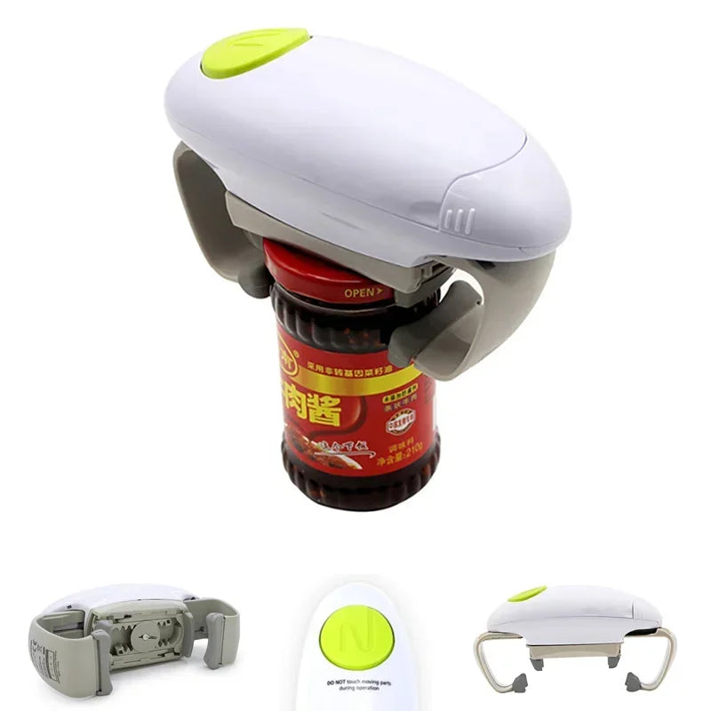 Electric One-Touch Can & Bottle Opener