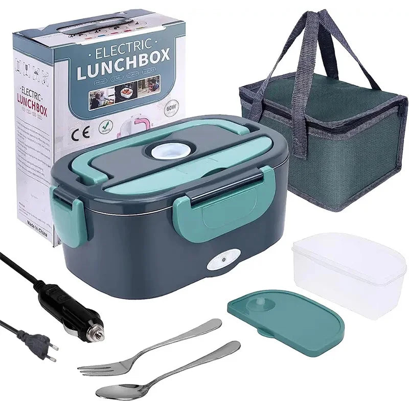 1.5L Electric Lunch Box Food Warmer (Car & Home Use)